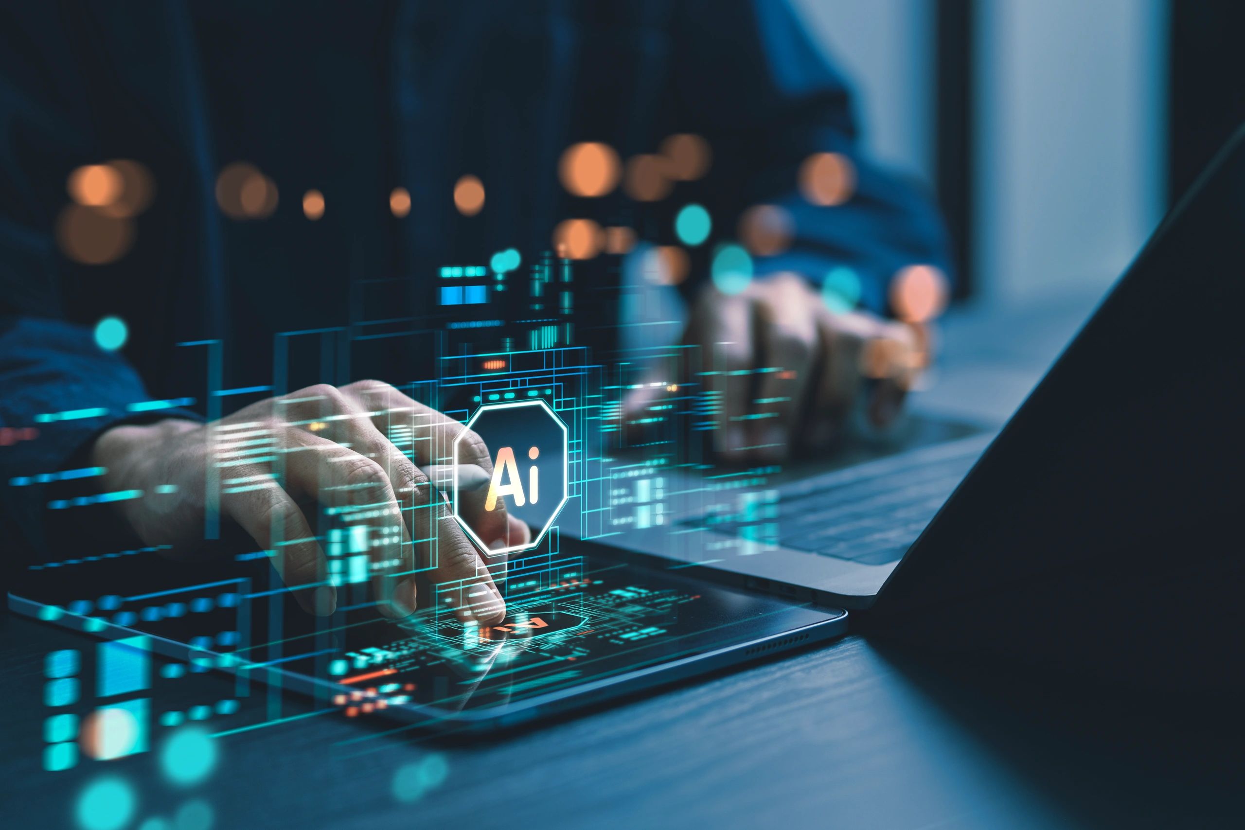 ClicksAddiction Inc. team collaborating on cloud analytics platform